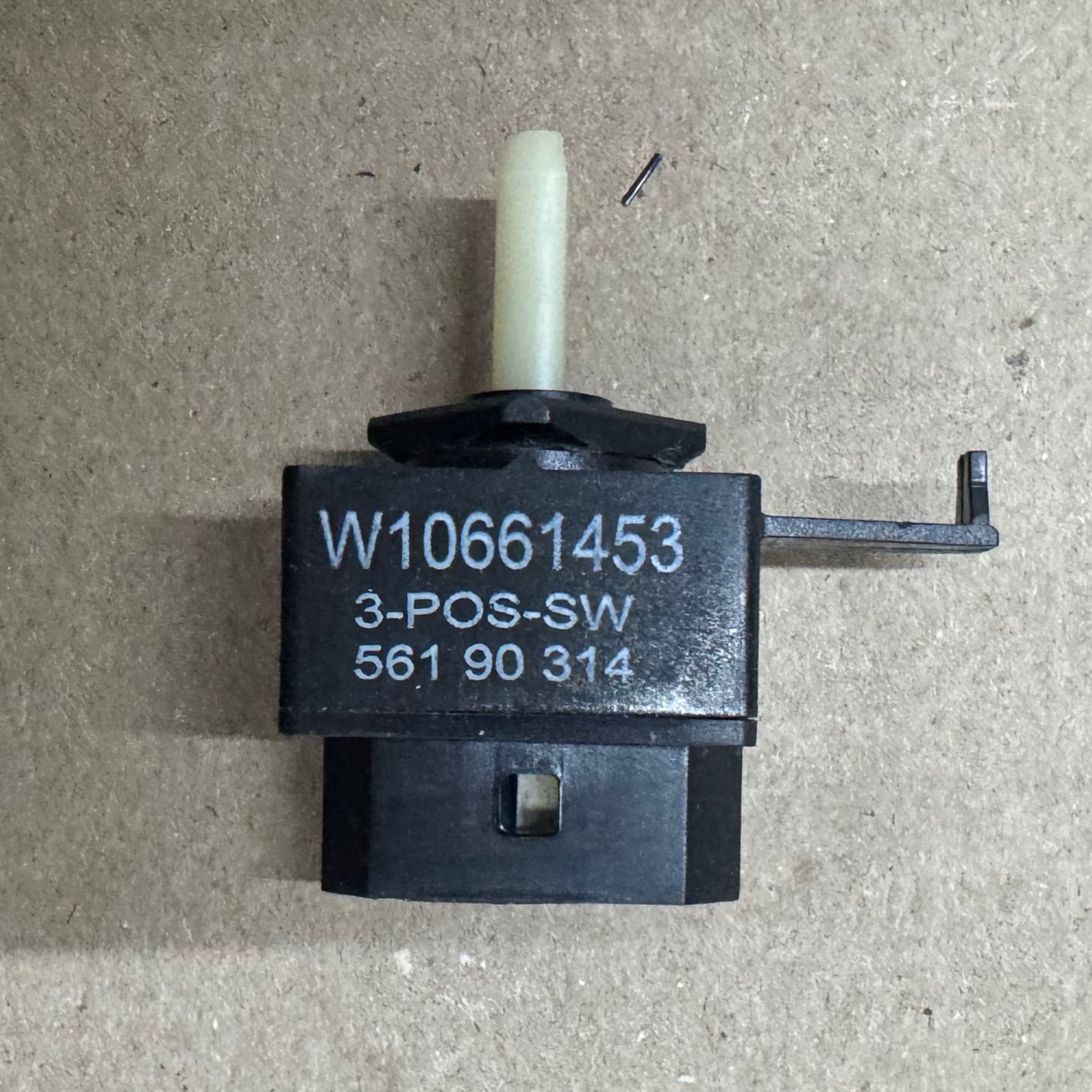 Whirlpool Washer Temperature Switch W10661453 Whirlpool Washer Temperature Switch W10661453